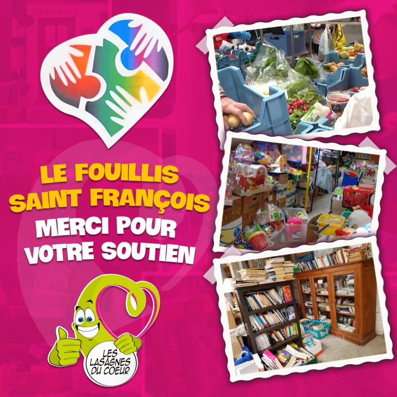 Aujourd’hui, Les Lasagnes du Cœur ont posé un magnifique geste de solidarité