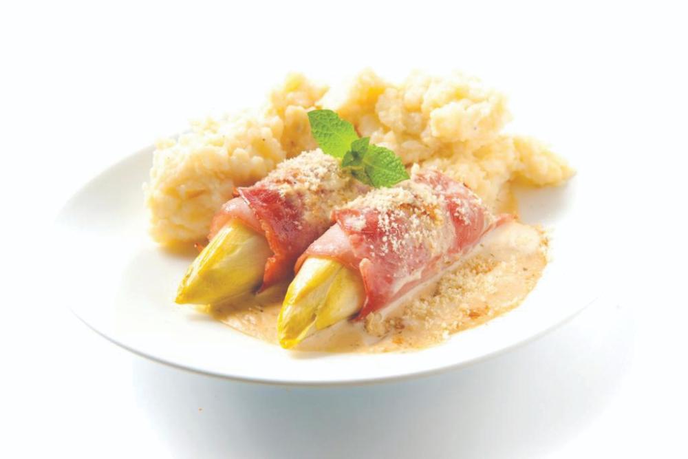 Roulades de Chicon au Jambon